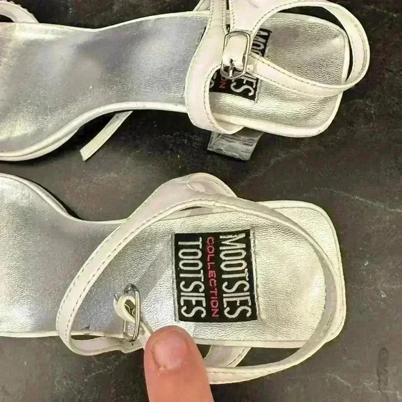 Vintage mootsies tootsies 90s block heels l size 9 - Picture 5 of 8